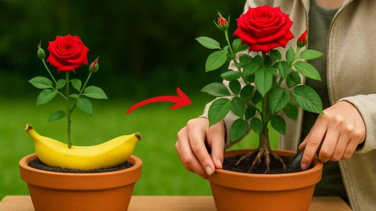 Jak w 3 prostych krokach rozmnożyć róże z bananami – odkryj ten niesamowity sposób!